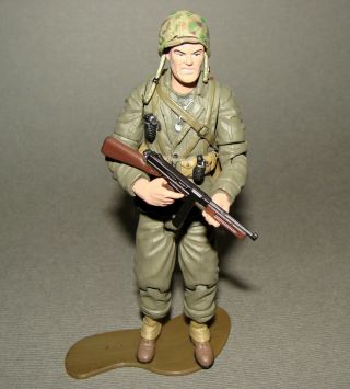 1/18 Ultimate Soldier Wwii U.  S Marine Infantry Iwo Jima Thompson Gunner Figure