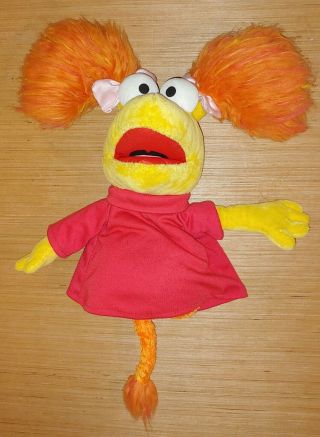 Red Fraggle Rock Plush Hand Puppet 13 " The Manhattan Toy Company Jim Henson 2009