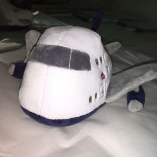 Delta Airline Airplane Plush Comical Plane Stuffed Stuffy Toy MASCOT PROMO DOLL 3