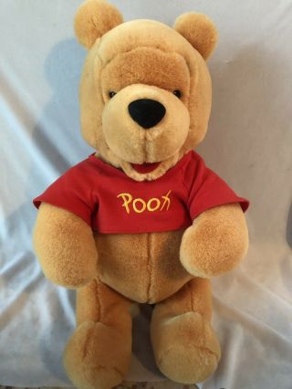 Disneys Winnie The Pooh Bear Large Stuffed Plush Animal Toy - 20 Inches