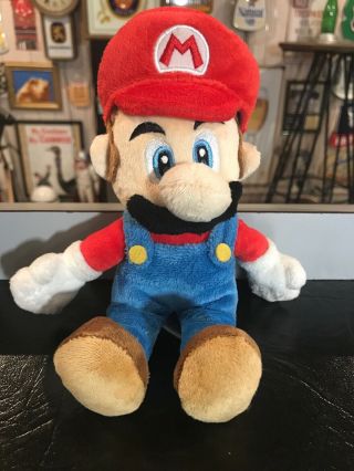 Nintendo Mario Bros Wii Plush Doll Stuffed Animal Figure 8 "