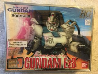 Mobile Suit Gundam Ez8 08msj Model 1/144 1998 Bandai Skill Level 3