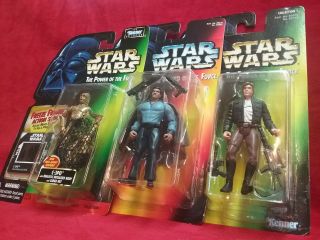 Star Wars Empire Strikes Back Power Of The Force Bespin Han Solo Lando C3po