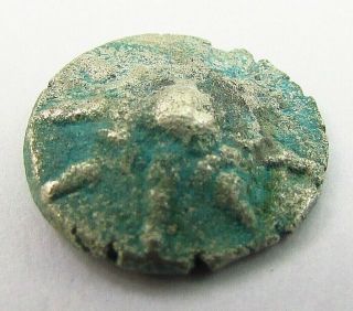 Ancient Greek Silver Obol Ionia Circa 500 Bc (r44)