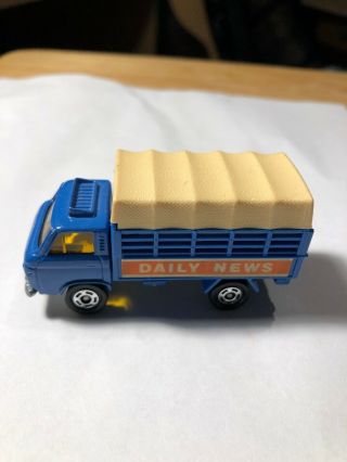 Vintage Tomy Tomica Pocket Car Nissan Caball Daily Mail Truck (1:68 Scale)