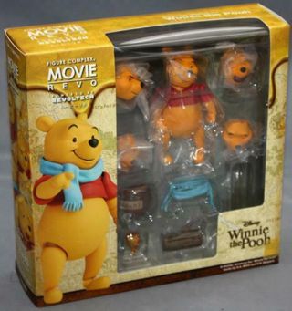 Kaiyodo Figure Complex Movie Revo Series No.  011 Winnie The Pooh Revoltech