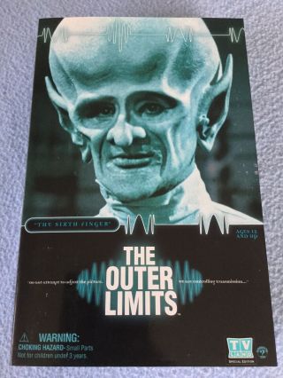 The Outer Limits Sixth Finger Gwyllm Griffiths 12 " 1/6 Figure Set By Sideshow