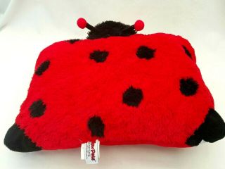 Pillow Pets Red Black Ladybug Ladybird Beetle Plush Soft Stuffed Animal Toy 3