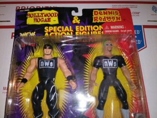 Hollywood Hulk Hogan & Dennis Rodman Nwo Wcw Wrestling 7 " Action Figures