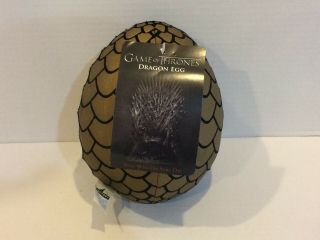 2014 Factory Entertainment Hbo Game Of Thrones Dragon Egg - Gold Plush