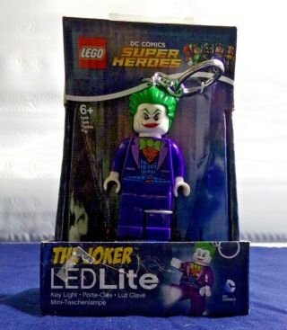 Lego Dc Comics Heroes The Joker Keychain Led Light In Package
