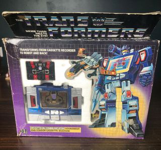 Transformers Soundwave And Condor Cassette Buzzsaw Vintage