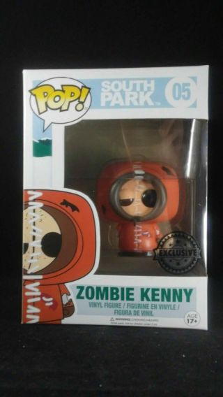 Funko Pop South Park 05 Zombie Kenny Exclusive