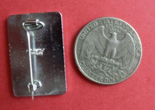 old lapel pin badge TRIANG TRI - ANG RAILROADANIA 60s GTC 2