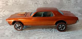 Hot Wheels Redlines 1967 Custom Cougar Orange