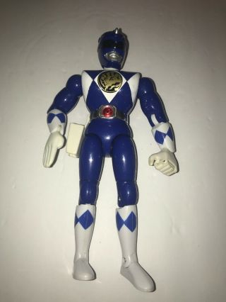 Vintage Mighty Morphin Power Rangers 8 " Action Figure Blue Zack Bandai 1993