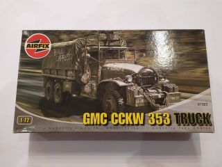 Airfix 01323 1:72 Gmc Cckw 353 Truck Plastic Military Kit