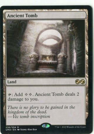 Magic The Gathering - Ancient Tomb - Ultimate Masters - Nm - Pack Fresh -