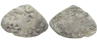 Ancient Archaic Punch Marked Dih Hoarde Kosala Janapada C.  525 - 465 Bc Silver Pmc