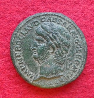 Nero Ae Sestertius,  Sesterce Ancient Rome
