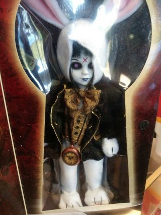 Living Dead Dolls Alice In Wonderland Figure The White Rabbit