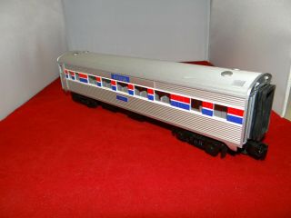 Mth Rail King Amtrak Streamlined Passenger Car O Gauge Rk - 6001