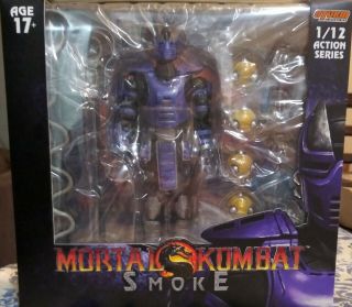 Storm Collectibles Nycc 2019 Exclusive Mortal Kombat Smoke (cyborg Form)