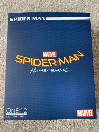 Mezco One 12 - Spider - Man Homecoming Stark Tech Suit - Marvel Avengers
