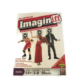 Imaginiff Board Game Find Out What Your Friends Really Think Of You Ages 14,
