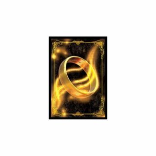 1x Lotr The One Ring Unlimited: Deck Protectors: 50 Count: Fantasy Flight: Ffs6