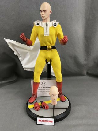 One Punch Man Custom Limited Edition Saitama 1/6 Scale Figure By Kc Designs 16