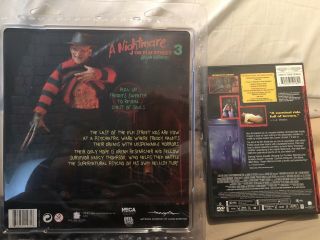 NECA Nightmare Elm Street FREDDY KRUEGER DREAM WARRIORS Figure w/DVD 2