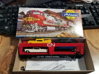 Athearn Ho Scale Gt Grand Trunk Western Autoloader - With Cars - 1489 - Ttx71181