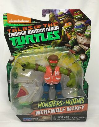 Tmnt Teenage Mutant Ninja Turtles Michaelangelo Werewolf Mikey Playmates