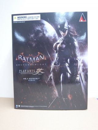 Square Enix Dc Comics Batman Arkham Knight Play Arts Kai Batgirl Action Figure