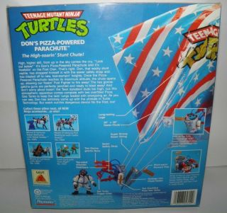 Playmates TMNT Turtles Teenage Mutant Ninja Turtles Dons Pizza Powered Parachute 2