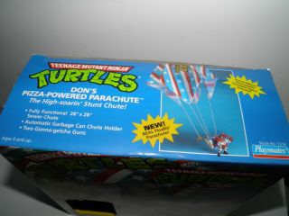Playmates TMNT Turtles Teenage Mutant Ninja Turtles Dons Pizza Powered Parachute 3