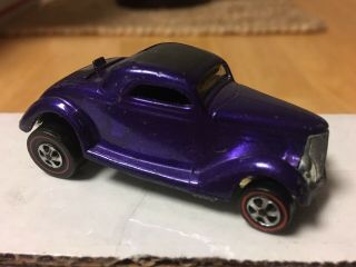 Redline Hot Wheels Classic 36 Ford Coupe “purple”