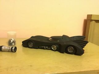 Partially Assembled Ertl Model Kit 6650 Batman Returns Batmobile