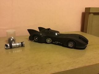 Partially Assembled ERTL Model Kit 6650 Batman Returns Batmobile 3