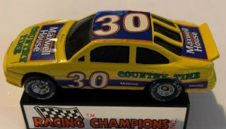 1989 Racing Champions 1/64 Michael Waltrip 30 Country Time Maxwell In Case