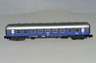N Scale Minitrix Dark Blue Db 51 80 10 - 40201 - 5 Draft Passenger Car 1st Class (a)