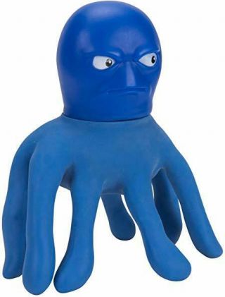 The Stretch Armstrong Toy Mini Blue Stretchy Octopus - Open Box