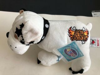 Webkinz Ganz Rockerz Bad To The Bone Bulldog Dog Plush Stuffed Animal