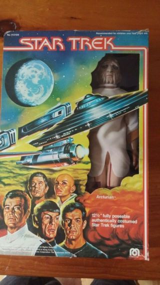 1979 Mego Star Trek The Motion Picture 12 1/2 " Inch Arcturian Mib