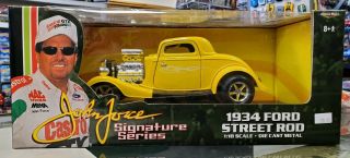 Ertl 1934 Ford Street Rod John Force 3 - Window Coupe 1:18 Diecast American Muscle