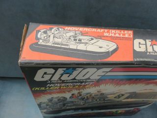 G.  I.  Joe ARAH Vintage Hovercraft (Killer W.  H.  A.  L.  E. ) 1984 BOX/INSTRUCTIONS ONLY 3