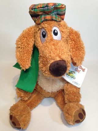 Kohls Go Dog Go Plush Brown Puppy Dr Seuss Children Book Stuffed Animal 16 " Tag