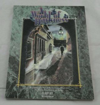 Vampire: The Masquerade: World Of Darkness Worldbook Ww2220 White Wolf 1992
