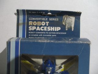 Vintage Complete MIB KMART BRAND Convertible Series Robot Spaceship ASTEROIDER 2